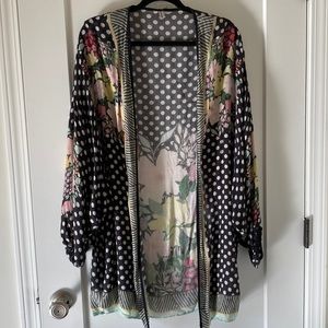 Floral cardigan